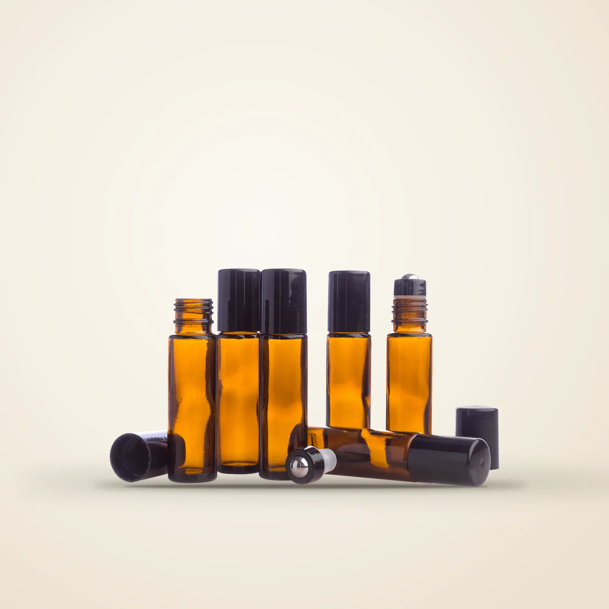 Sticluțe cu bilă chihlimbarii de 10 ml – 6 buc.